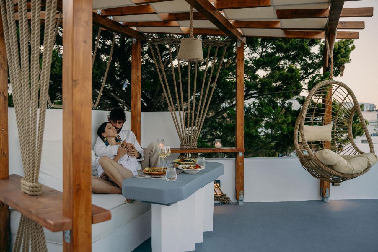 Sando Traditional Cave Villas With Jacuzzi And Sea View Vourvoulos Bagian luar foto